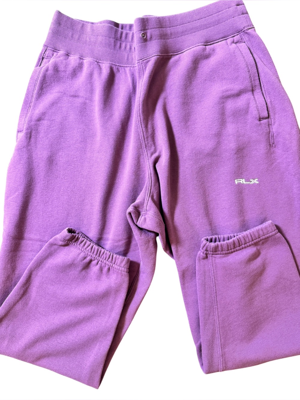 Ralph Lauren RLX Lavender Purple Jogger Sweatpants